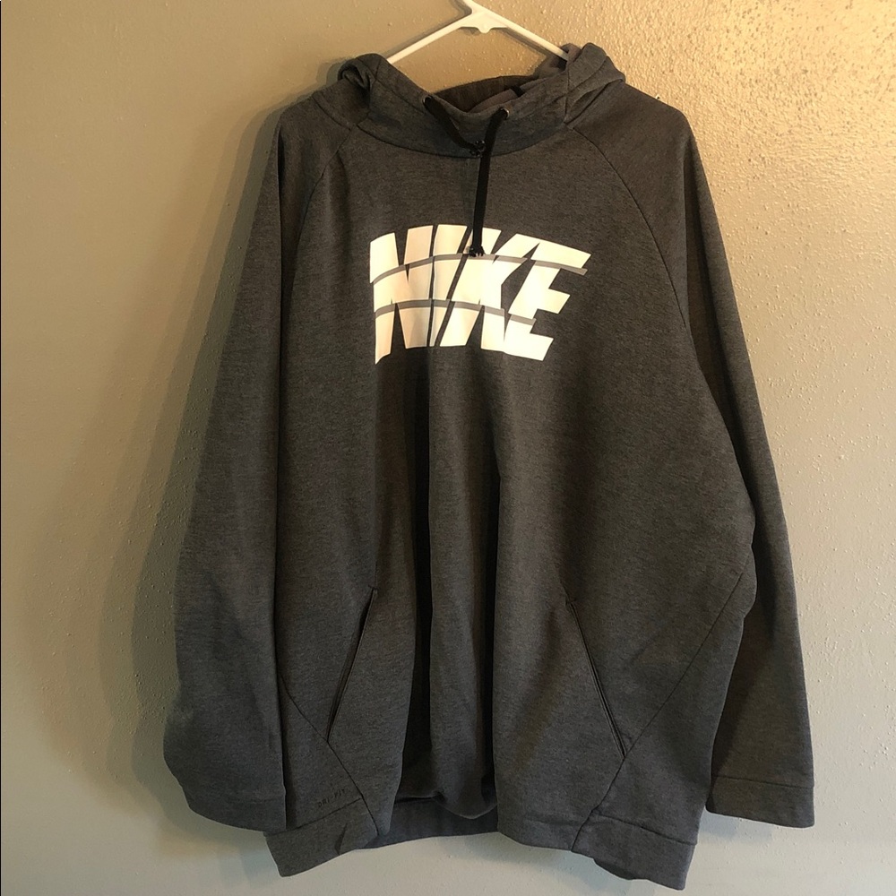 Nike Men's Charcoal Hoodie